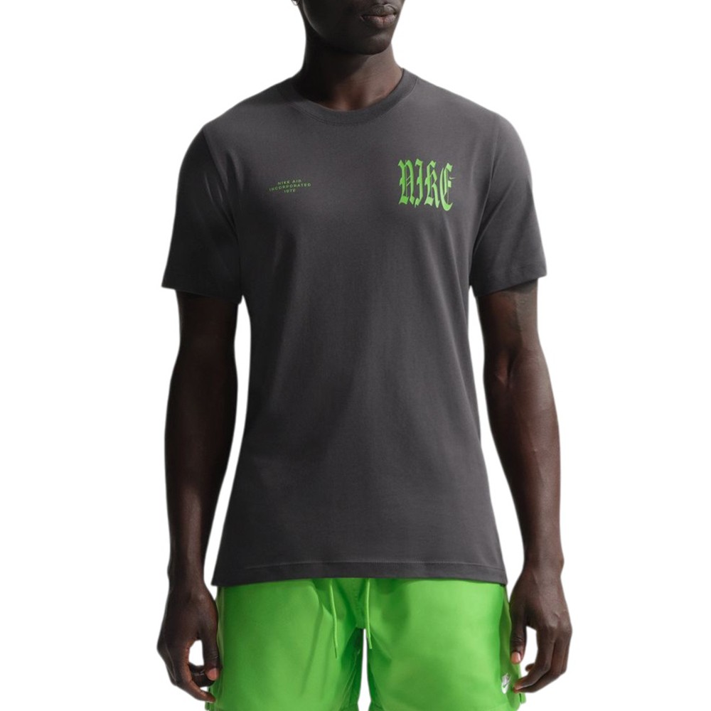 Футболка мужская Nike U NSW TEE STD WE FLOAT темно-серая IH1139-060