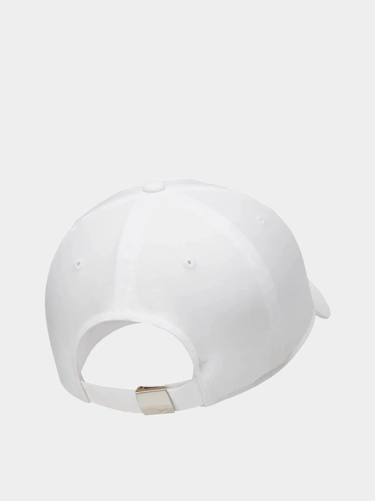 Бейсболка  Nike U NK DF CLUB CAP U CB MTSWSH L белая FB5372-100 изображение 3