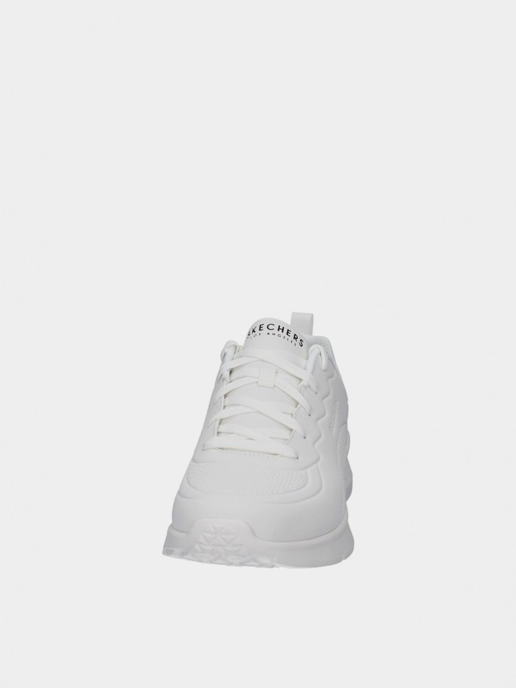 Кроссовки мужские Skechers Uno Lite белые 183120 WHT изображение 4