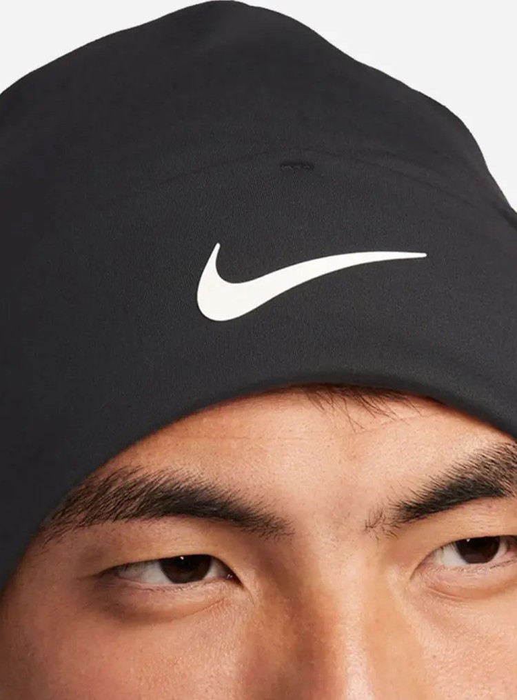 Шапка  Nike U NK DF PEAK BEANIE SC P TM серая FQ8292-060 изображение 5