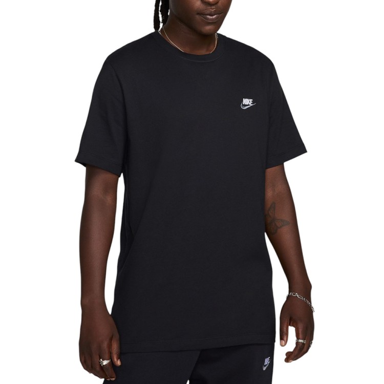 Футболка мужская Nike M NSW CLUB DT TEE черная FD1184-013 изображение 1