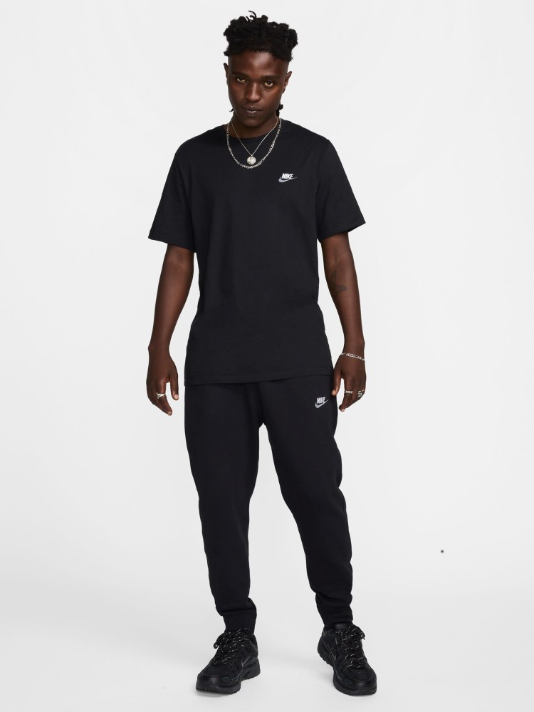 Футболка мужская Nike M NSW CLUB DT TEE черная FD1184-013 изображение 6