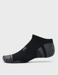 Носки  Under Armour UA Performance Cotton 3pk NS черные 1379526-001 изображение 3