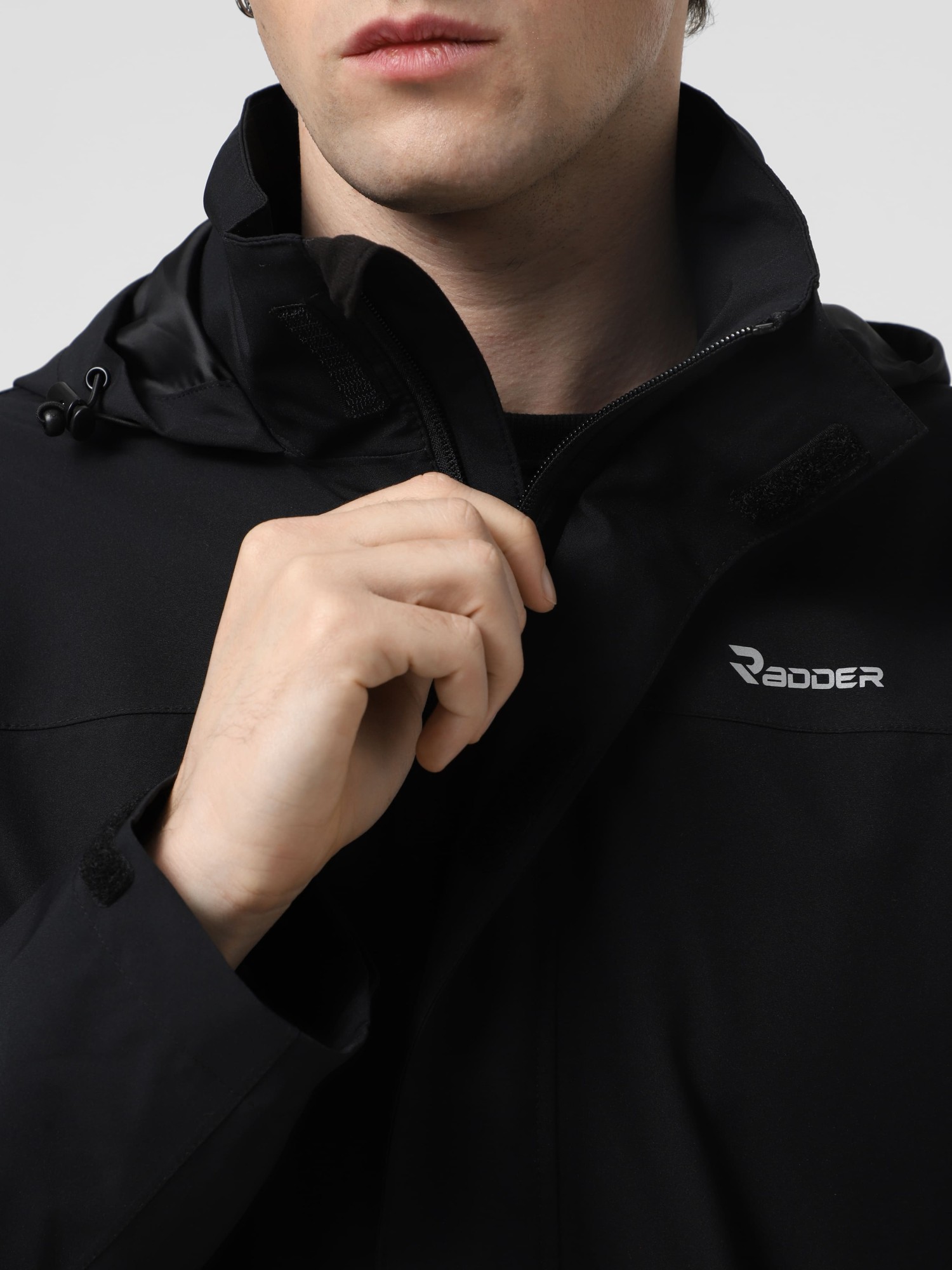 Куртка мужская Radder Caius черная 122506-010 изображение 5
