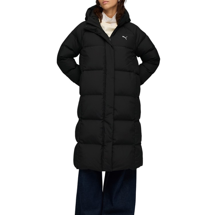 Куртка женская Puma Hooded Down Puffer Coat черная 68839001 изображение 1