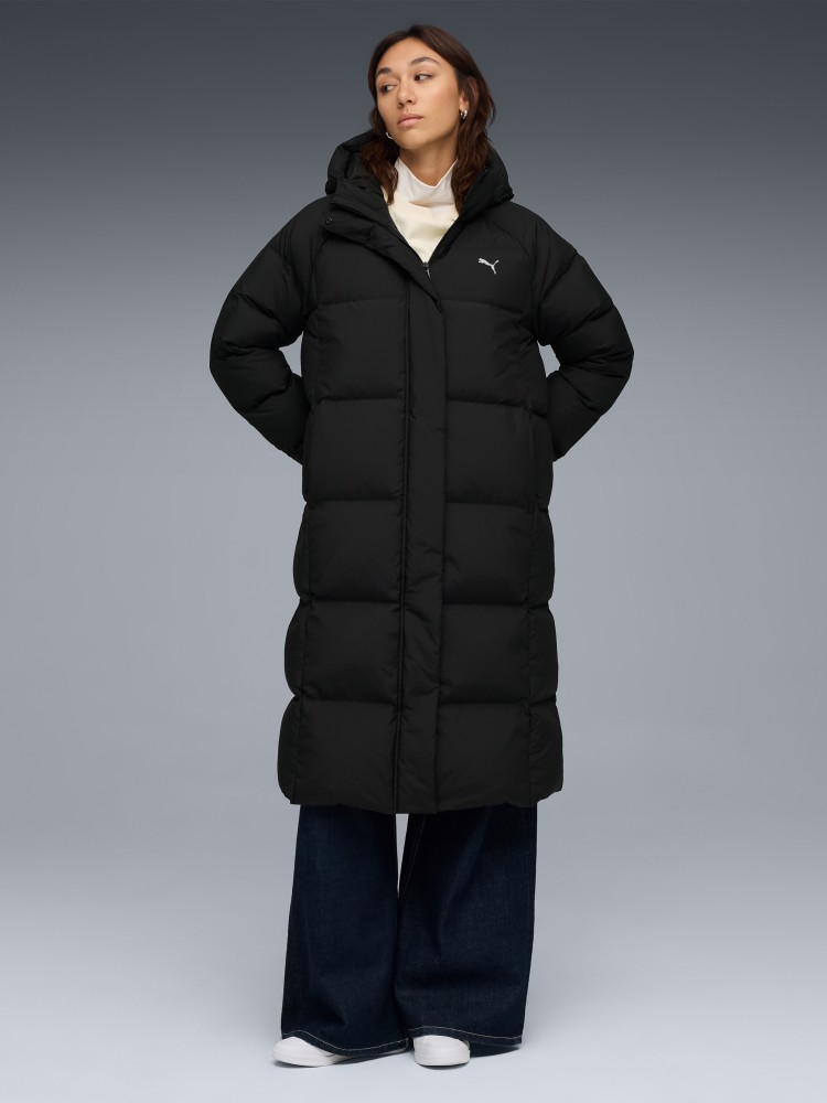Куртка женская Puma Hooded Down Puffer Coat черная 68839001 изображение 2