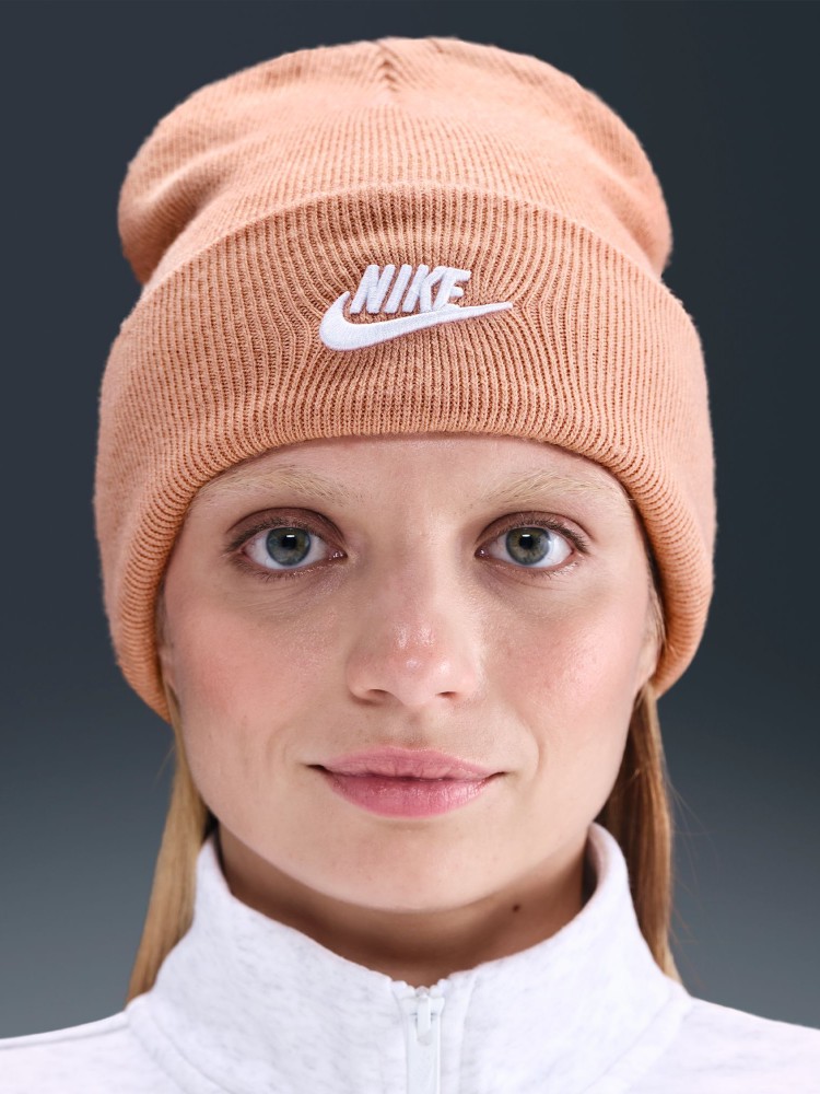 Шапка  Nike U NK PEAK BEANIE TC FUT F24 L мокко HF0186-688 изображение 3