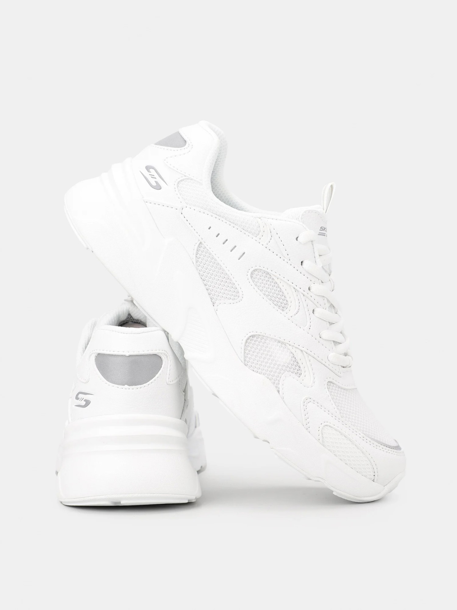 Кроссовки женские Skechers Bobs Bamina белые 117354 WHT изображение 6