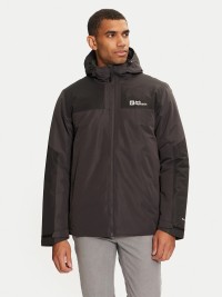 Куртка мужская Jack Wolfskin JASPER INS JKT M темно-серая A61872-6350 изображение 2