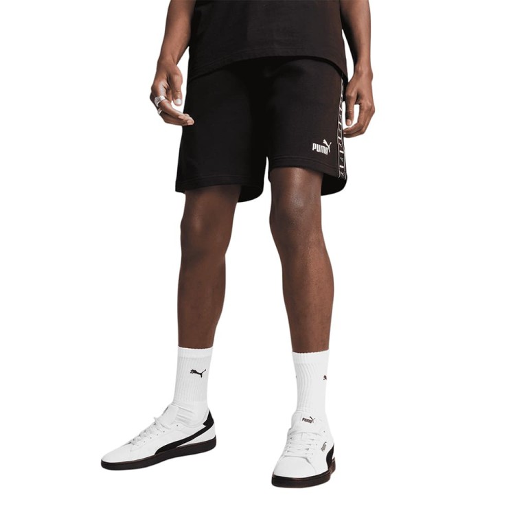 Шорты мужские Puma ESS TAPE Shorts черные 68468301 изображение 1