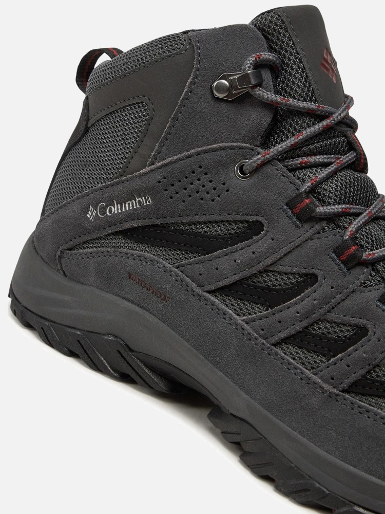 Ботинки мужские Columbia CRESTWOOD™ MID WATERPROOF серые 2100641-089 изображение 5
