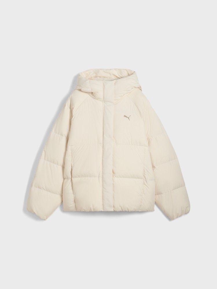 Куртка женская Puma Hooded Down Puffer Jacket молочная 68839287 изображение 5