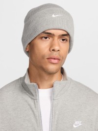 Шапка  Nike U NK PEAK BEANIE TC SWSH F24 L серая HF0187-063 изображение 3