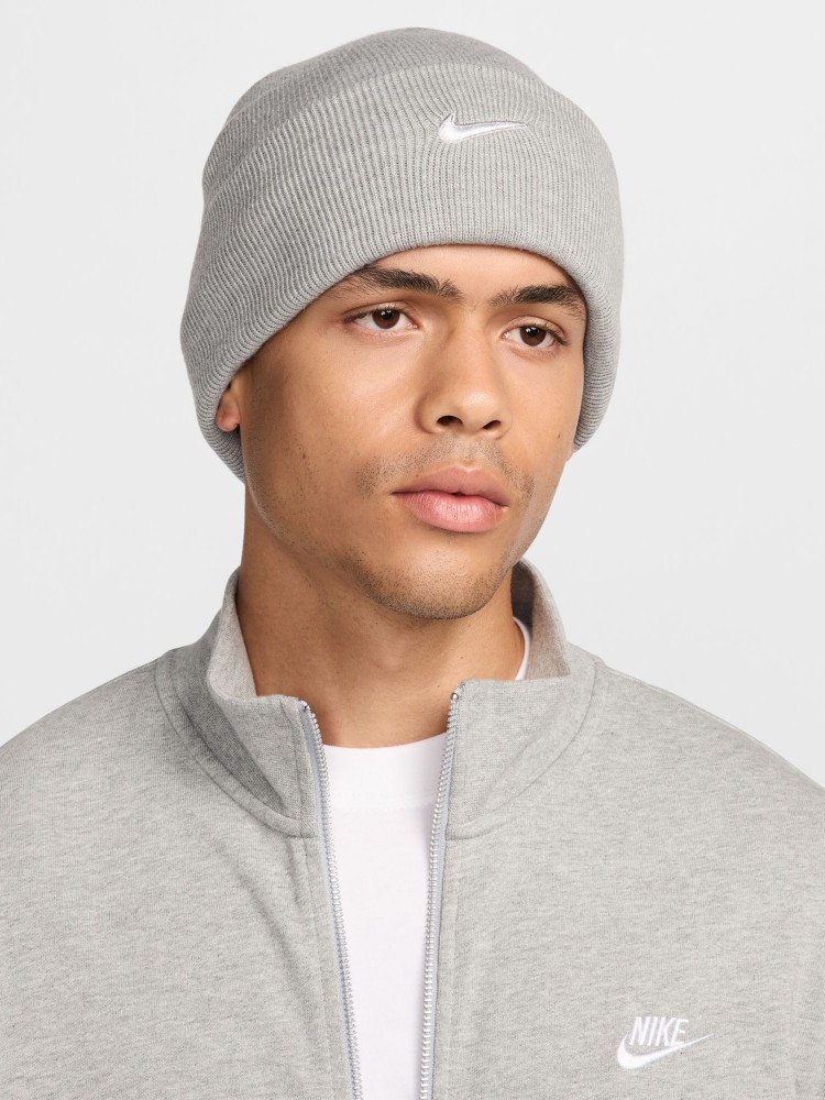 Шапка  Nike U NK PEAK BEANIE TC SWSH F24 L серая HF0187-063 изображение 3