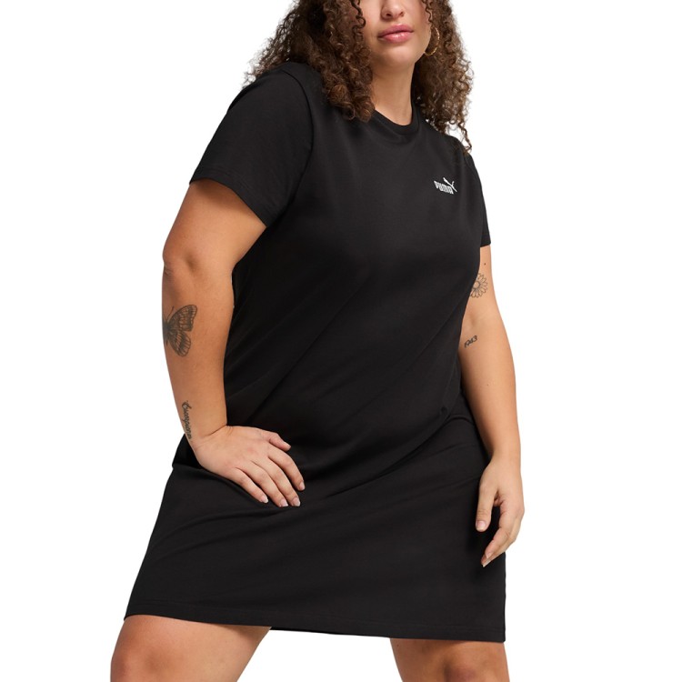 Платье женское Puma ESS Small No. 1 Logo Slim Dress черное 68497401 изображение 1
