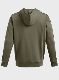 Толстовка мужская Under Armour UA Icon Fleece HD Taping оливковая 1389356-390 изображение 7