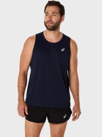 Майка мужская Asics ASICS CORE SINGLET темно-синяя 2011D223-400 изображение 2