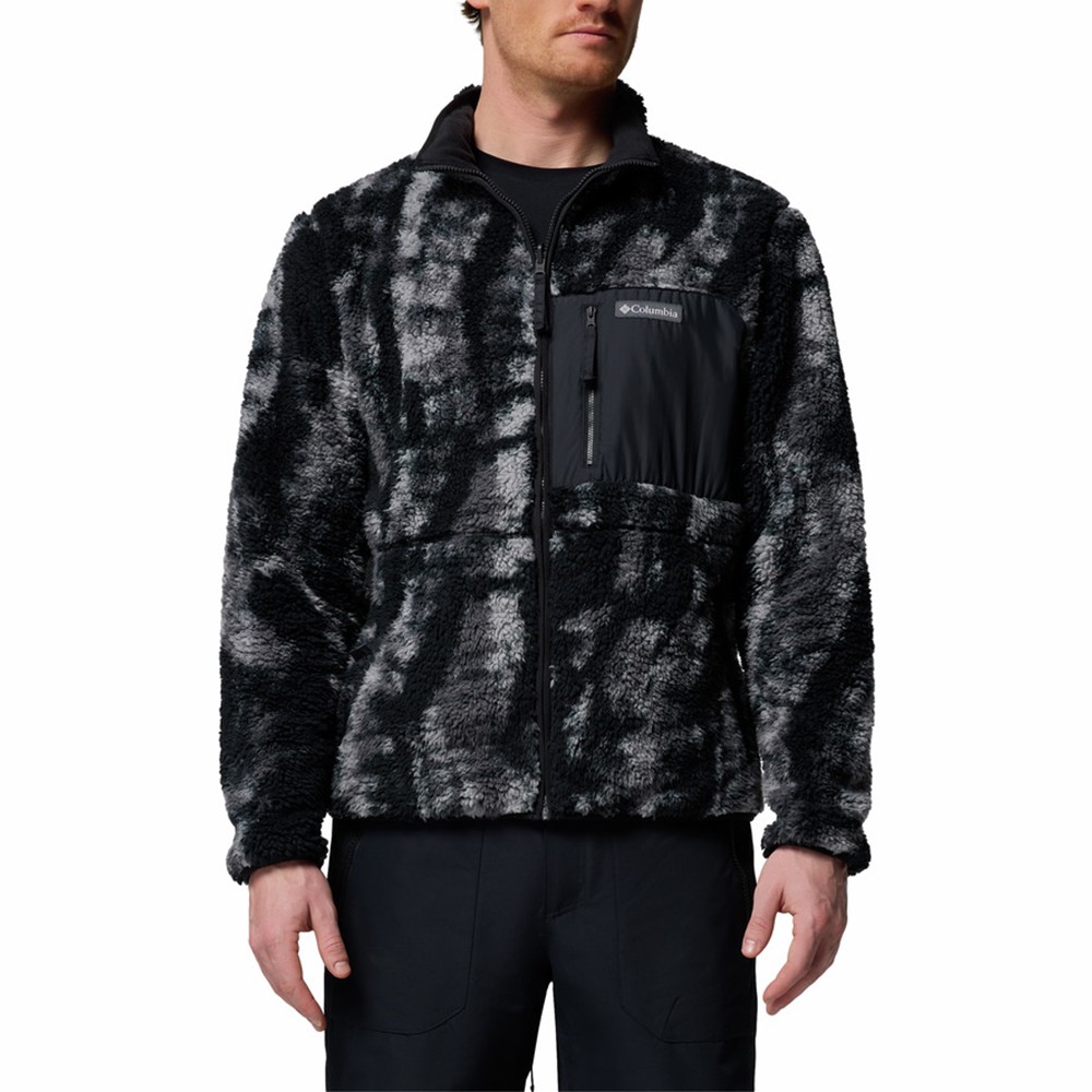 Толстовка мужская Columbia Winter Pass™ Reversible Fleece черная 2135651-010