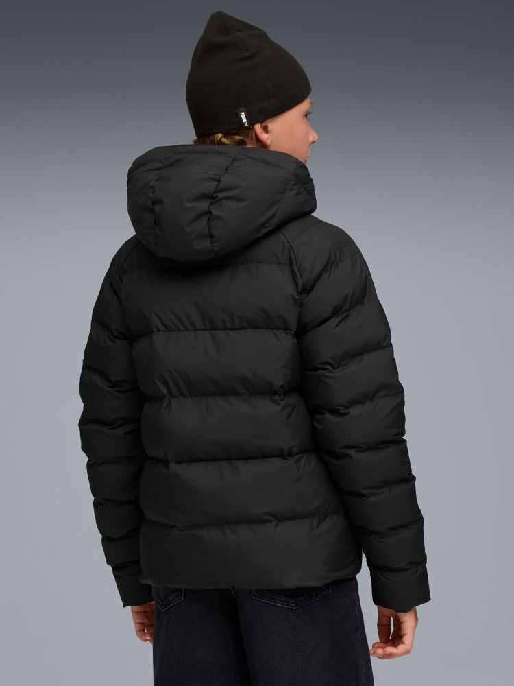 Куртка детская Puma Synthetic Hooded Puffer Jckt черная 68840401 изображение 3