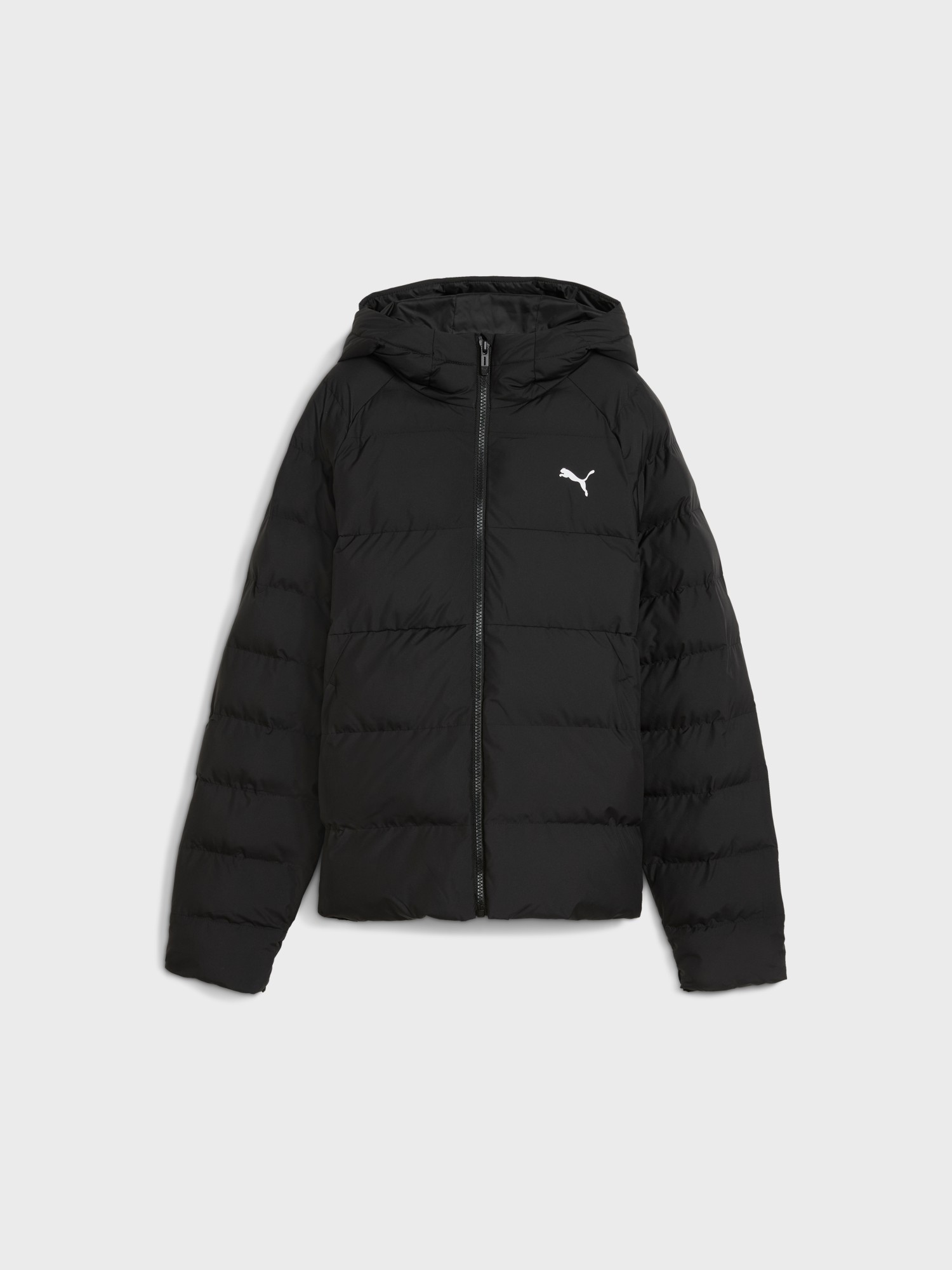 Куртка детская Puma Synthetic Hooded Puffer Jckt черная 68840401 изображение 6