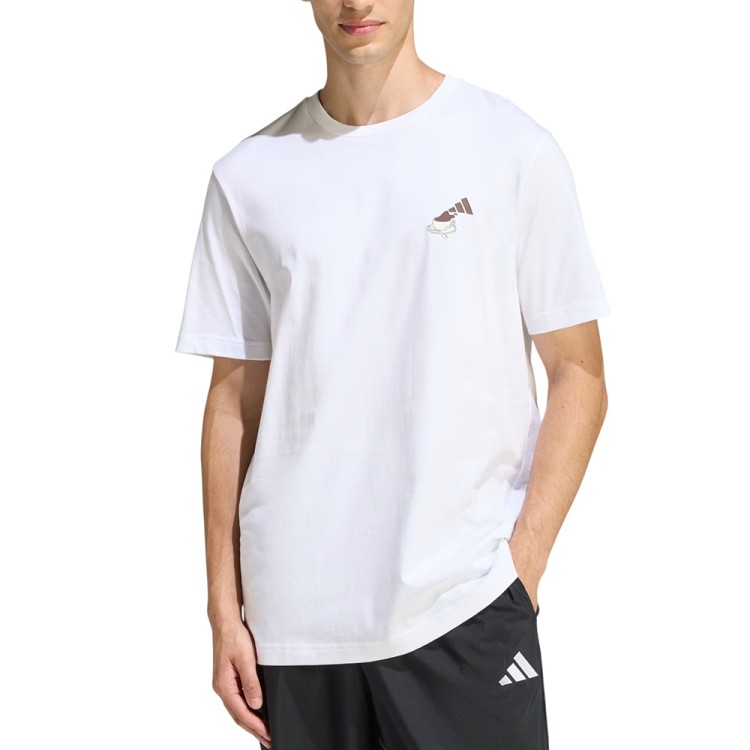 Футболка мужская Adidas M CHEESECAKE T белая KB2497 изображение 1