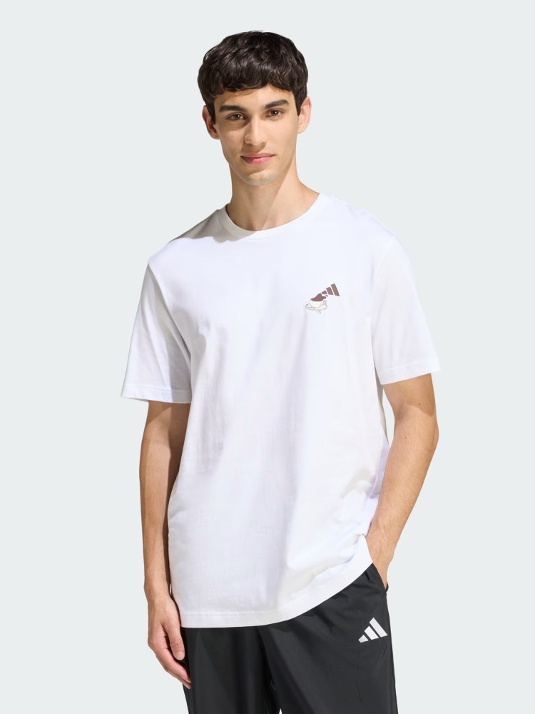 Футболка мужская Adidas M CHEESECAKE T белая KB2497 изображение 2