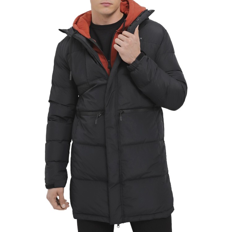 Куртка пуховая мужская Radder Virrat черная 122402-010 изображение 1