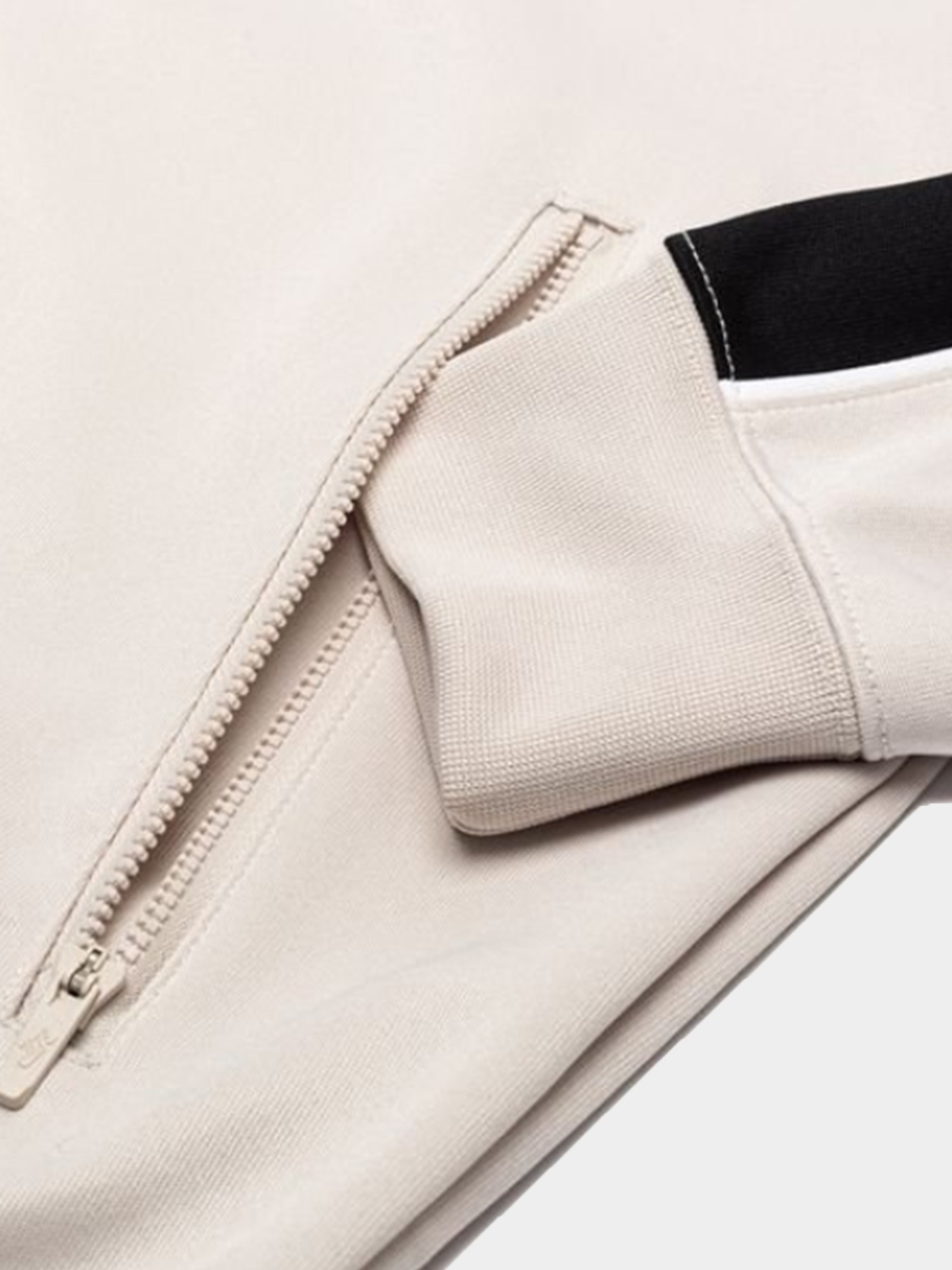 Толстовка мужская Nike M NSW SP PK TRACKTOP бежевая FN0257-104 изображение 4