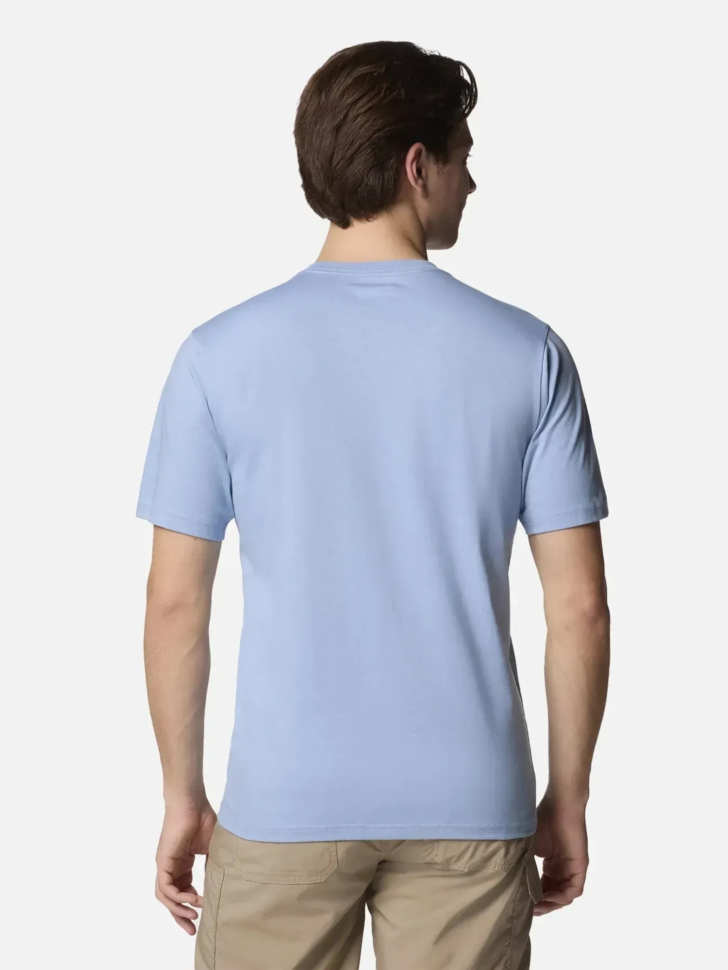 Футболка мужская Columbia CSC Basic Logo™ Short Sleeve голубая 1680051-431 изображение 4