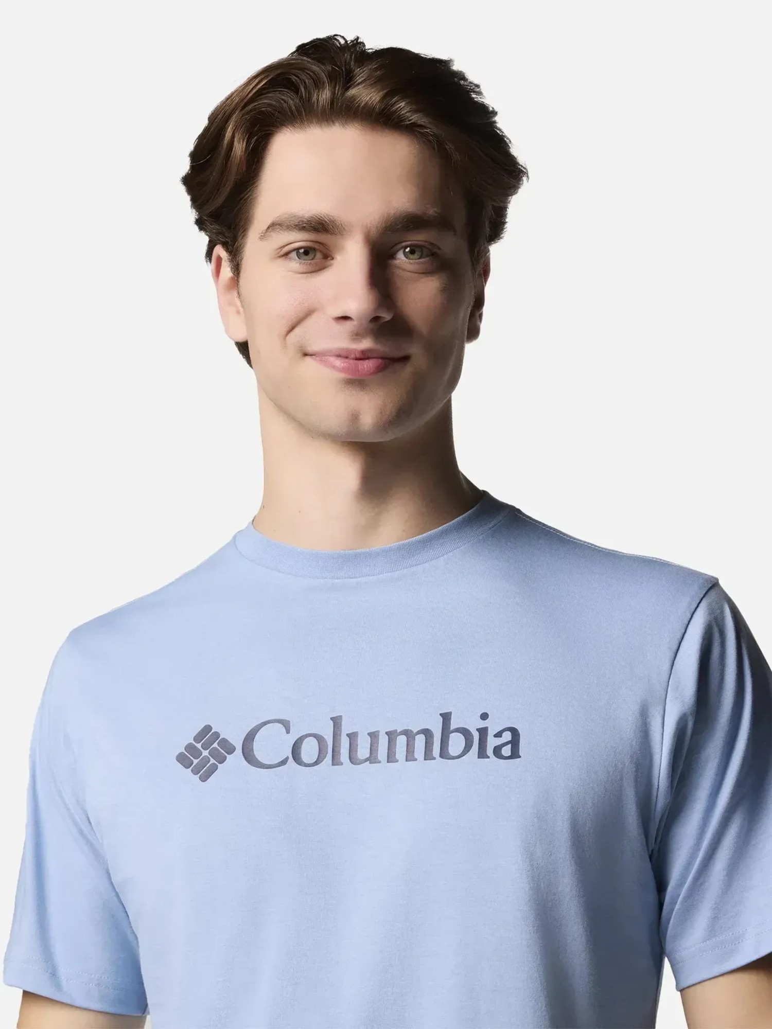 Футболка мужская Columbia CSC Basic Logo™ Short Sleeve голубая 1680051-431 изображение 6
