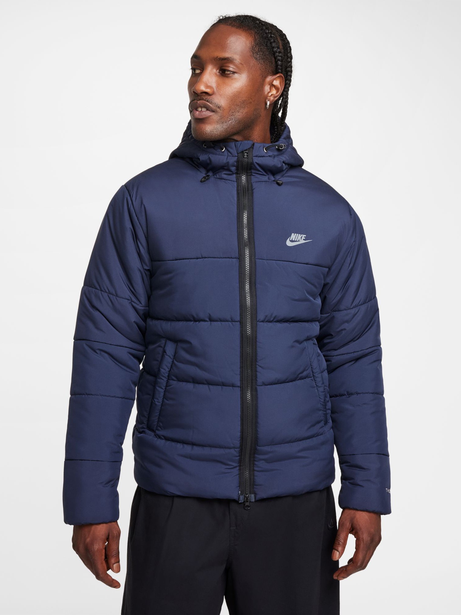 Куртка мужская Nike M NSW OW SYN FILL JKT темно-синяя HF6825-451 изображение 2