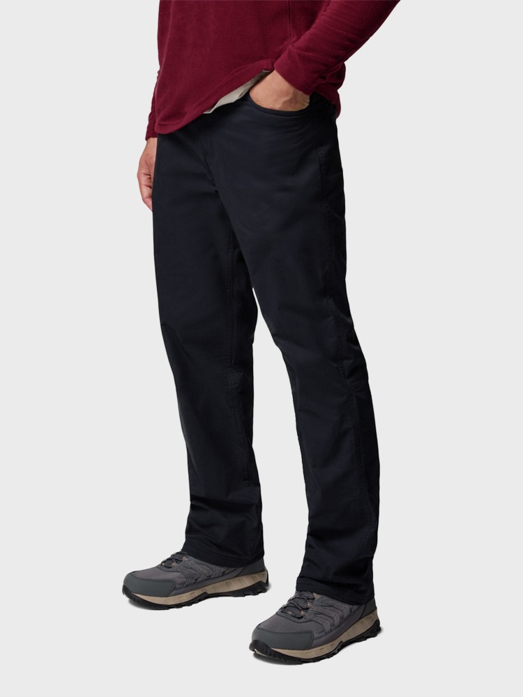 Брюки мужские Columbia Rapid Rivers™ Fleece Lined Pant черные 2135681-010 изображение 3