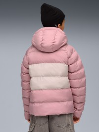 Куртка детская Puma Synthetic Hooded Puffer Jckt розовая 68840465 изображение 4