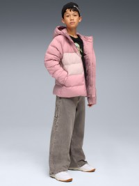 Куртка детская Puma Synthetic Hooded Puffer Jckt розовая 68840465 изображение 5