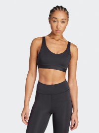 Бра женский Adidas ALL ME ESS MS черный JL5491 изображение 2