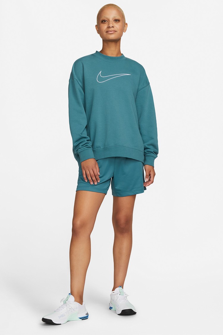 Шорты женские Nike W NK ATTACK DF MR 5IN SHORT синие DX6024-440 изображение 2
