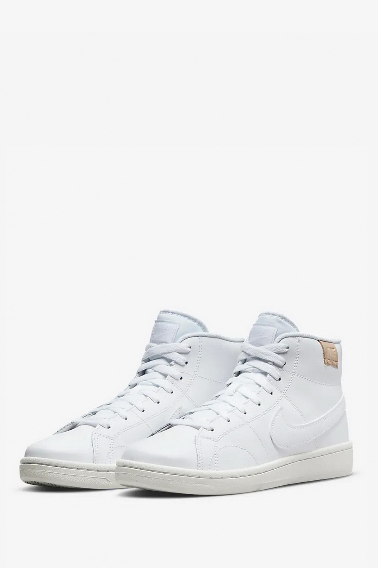Кроссовки женские Nike WMNS NIKE COURT ROYALE 2 MID белые CT1725-100 изображение 5