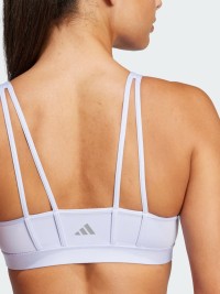 Бра женский Adidas ALL ME ESS MS фиолетовый JJ2654 изображение 5