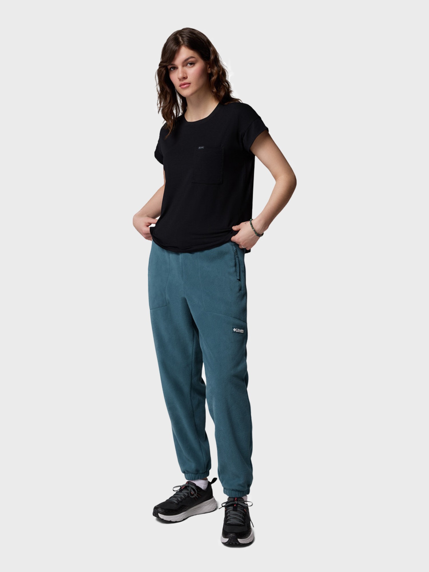 Брюки женские Columbia Sequoia Grove™ Fleece Pant бирюзовые 2136211-429 изображение 8
