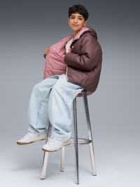 Куртка детская Puma Reversible Puffer Jacket розовая 68840765 изображение 5