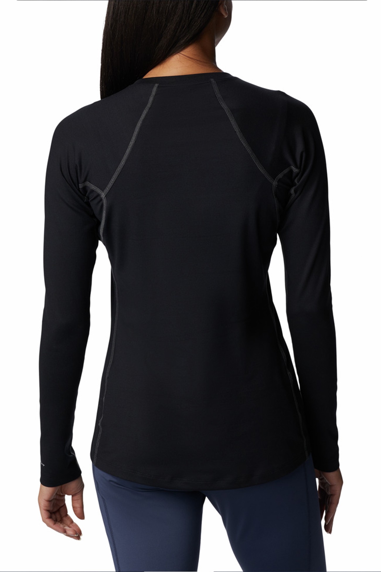 Термобелье женское Columbia Heavyweight Stretch Long Sleeve Top черное 1638991-011 изображение 5