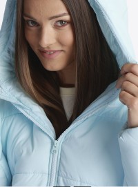 Куртка женская Nike W NSW TF SYNFL NK CLSC PFR голубая FZ5899-474 изображение 3