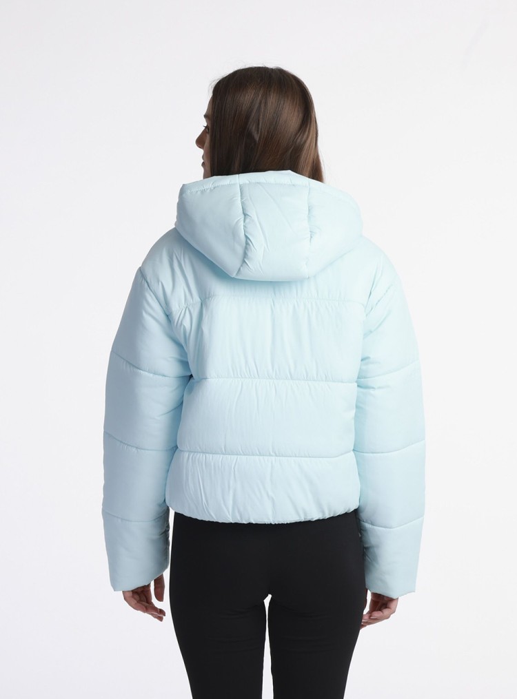 Куртка женская Nike W NSW TF SYNFL NK CLSC PFR голубая FZ5899-474 изображение 5