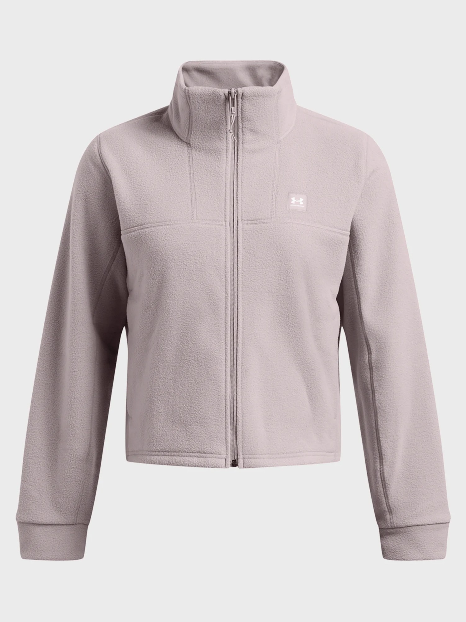 Толстовка женская Under Armour UA W Expanse Fleece FZ серая 1387694-015 изображение 5