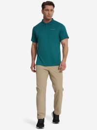 Рубашка-поло мужская Columbia Utilizer™ Polo бирюзовая 1772051-364 изображение 5