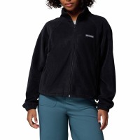 Толстовка женская Columbia BENTON SPRINGS™ RELAXED FULL ZIP черная 2136221-010 изображение 1