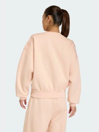 Толстовка женская Adidas W FI 3S MT SW розовая KB4248 изображение 3