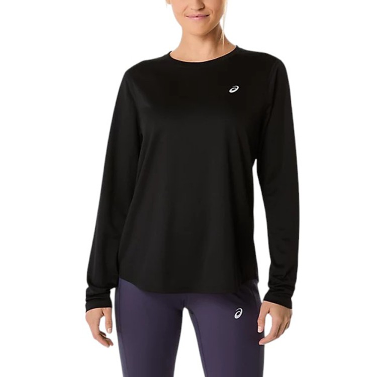 Футболка женская Asics ASICS CORE LS TOP черная 2012D181-001 изображение 1