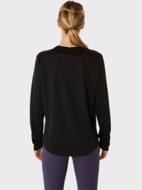 Футболка женская Asics ASICS CORE LS TOP черная 2012D181-001 изображение 3