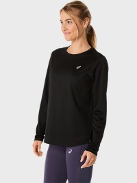 Футболка женская Asics ASICS CORE LS TOP черная 2012D181-001 изображение 4